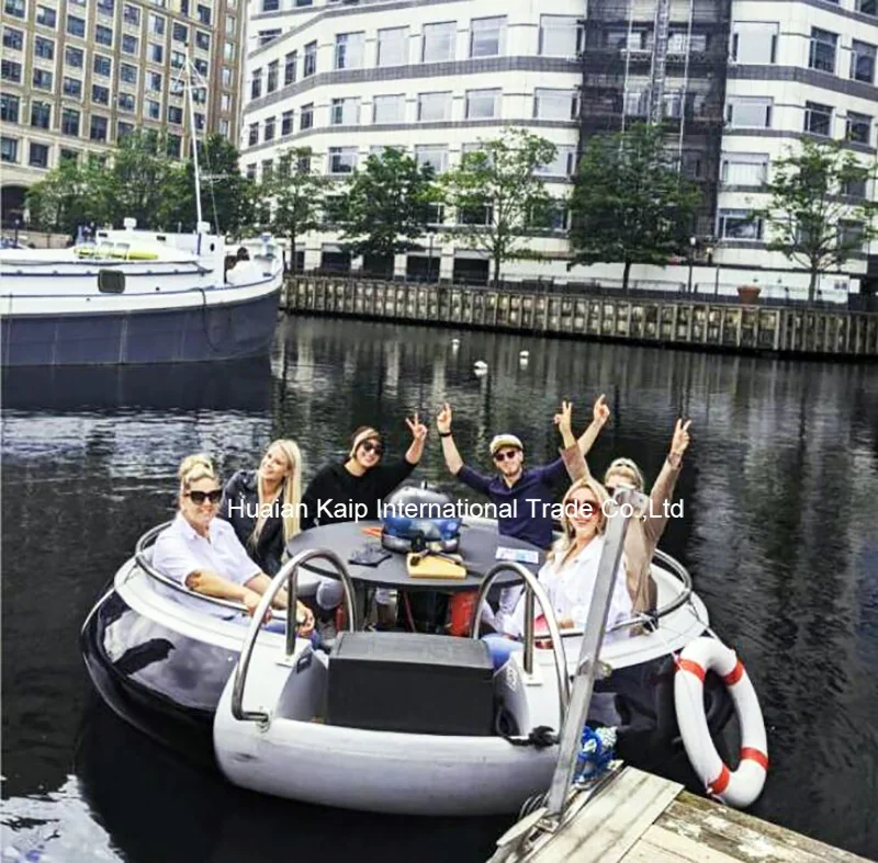 Germany BBQ Donut Boat with Canpoy for Sale Inflatable