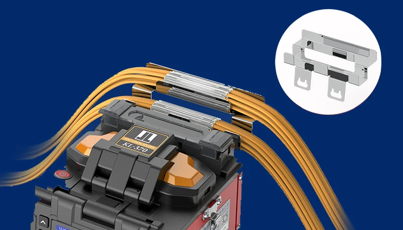 Jilong Kl-370 Optical Fiber Clad Align Fusion Splicer Optic Cable ...