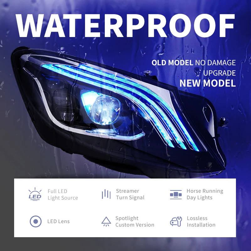 product yea upgrade to maybach style headlights w447 head light led lights for mercedes benz vito v class v260 headlight 2016 -23