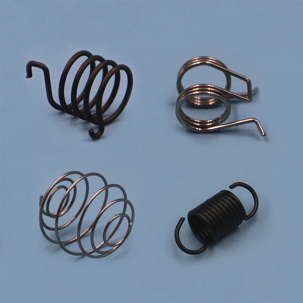 China Factory OEM Extension Spring Custom Tension Spring Price With Double Hook