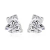 10k gold lab diamond earring