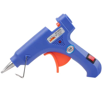 China Manufacturer's 20W Electric Power Tool Industrial Hot Melt Silicone Glue Gun Single Temperature DIY Tools