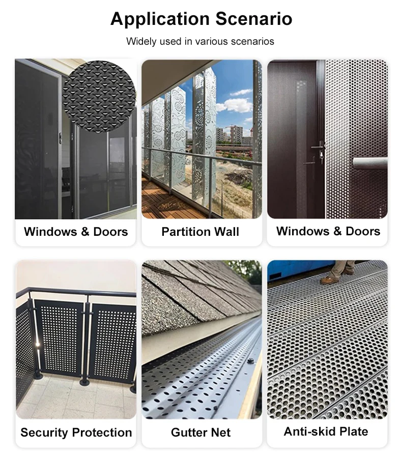 Round Hole Air Aluminium Balustrades Perforated Metal Mesh - Buy ...