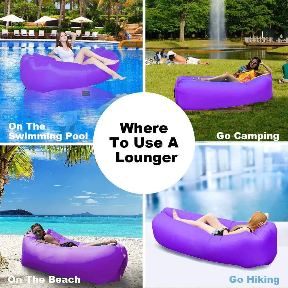 bry inflatable lounge chair