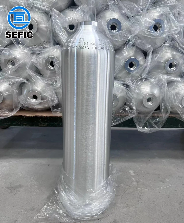 ISO7866 スキューバタンク 11.1L 高圧 200bar アルミ製 15.7kg