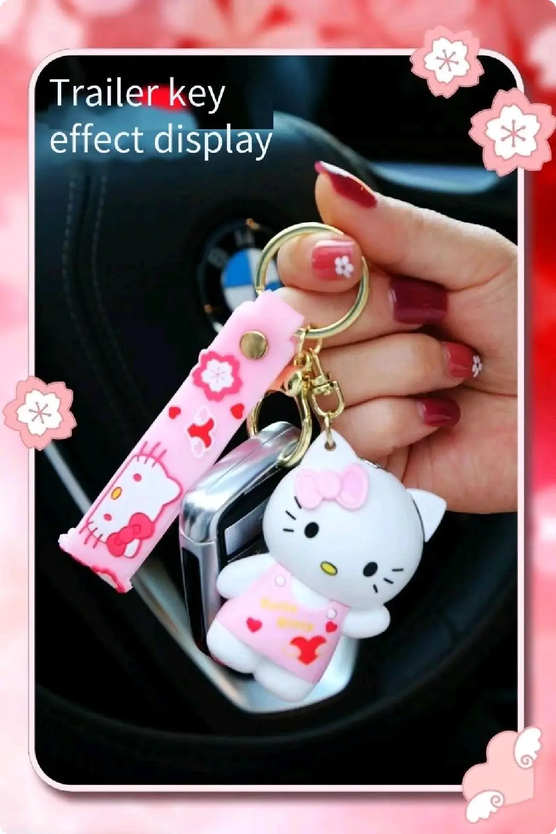 Sanrio Kuromi Lighter Of 3d Lighter Cartoon Lighter With Key Ring Red ...