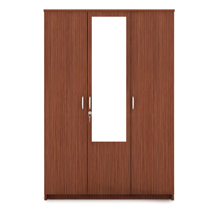 High Gloss MDF Door Laminate Cupboard Bedroom Wardrobe with 4 Doors