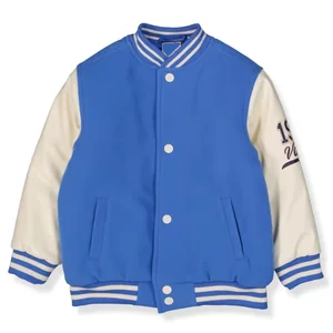 Hot Sale Kids Bomber Jacket Leather Long Sleeves Boys Bomber Children's Jacket for Fall