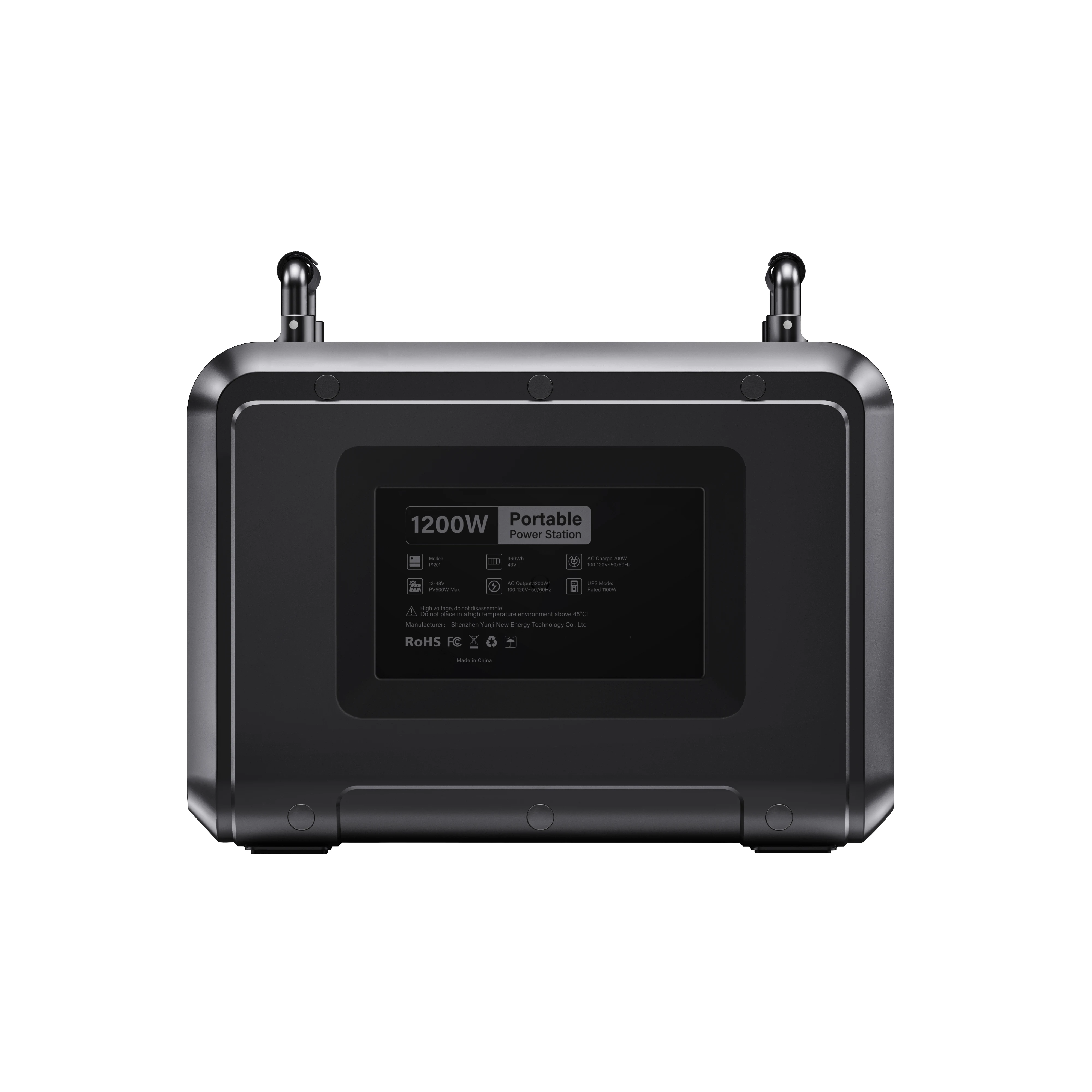 Oukitel P1201 1200W Portable Power Station: LiFePO4 Solar