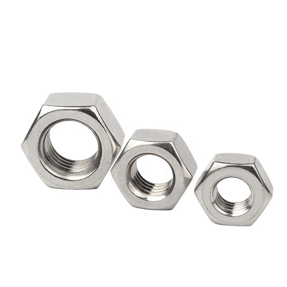 Factory Custom Grade 12.9 10.9 Wholesale Stainless Steel Hex Revit Nut M21 2h Happy Bmx Private Label Dishes Luxury Nuts 100g