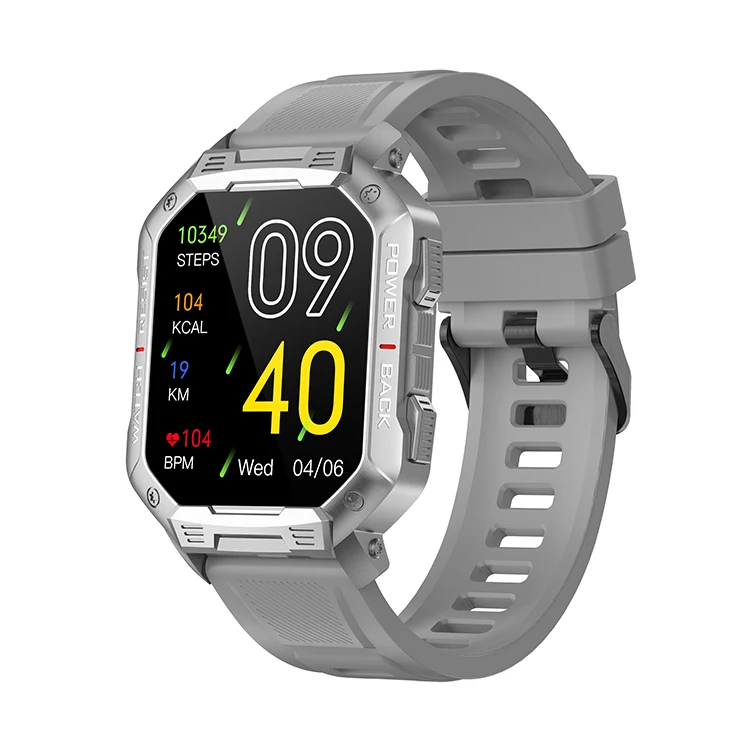 NX3 Square Smart Watch with Call Answer Long Battery Life Outdoor Fitness Health Tracker Sport Smartwatch for Men