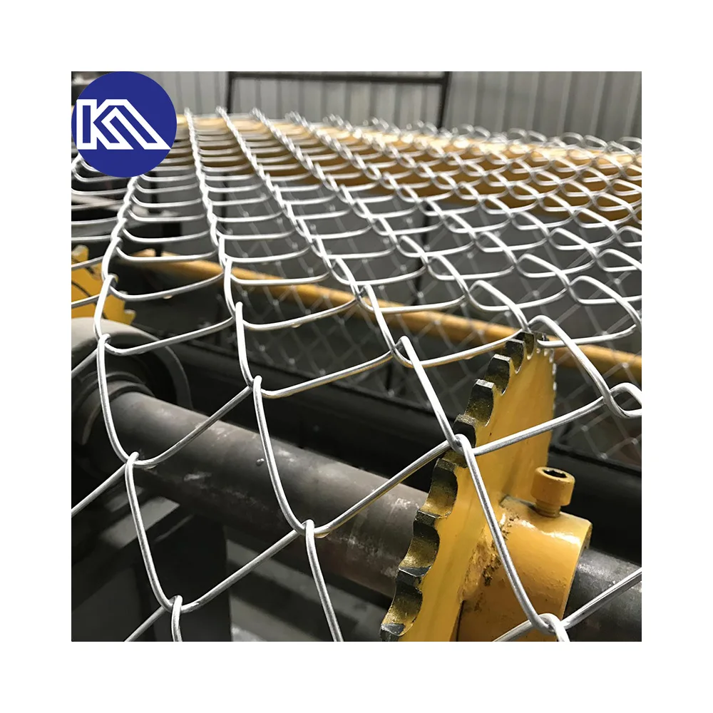 Cheap Price 100 Foot Galvanized Diamond Wire Fence Roll Chainlink Chain  Link Fence Mesh