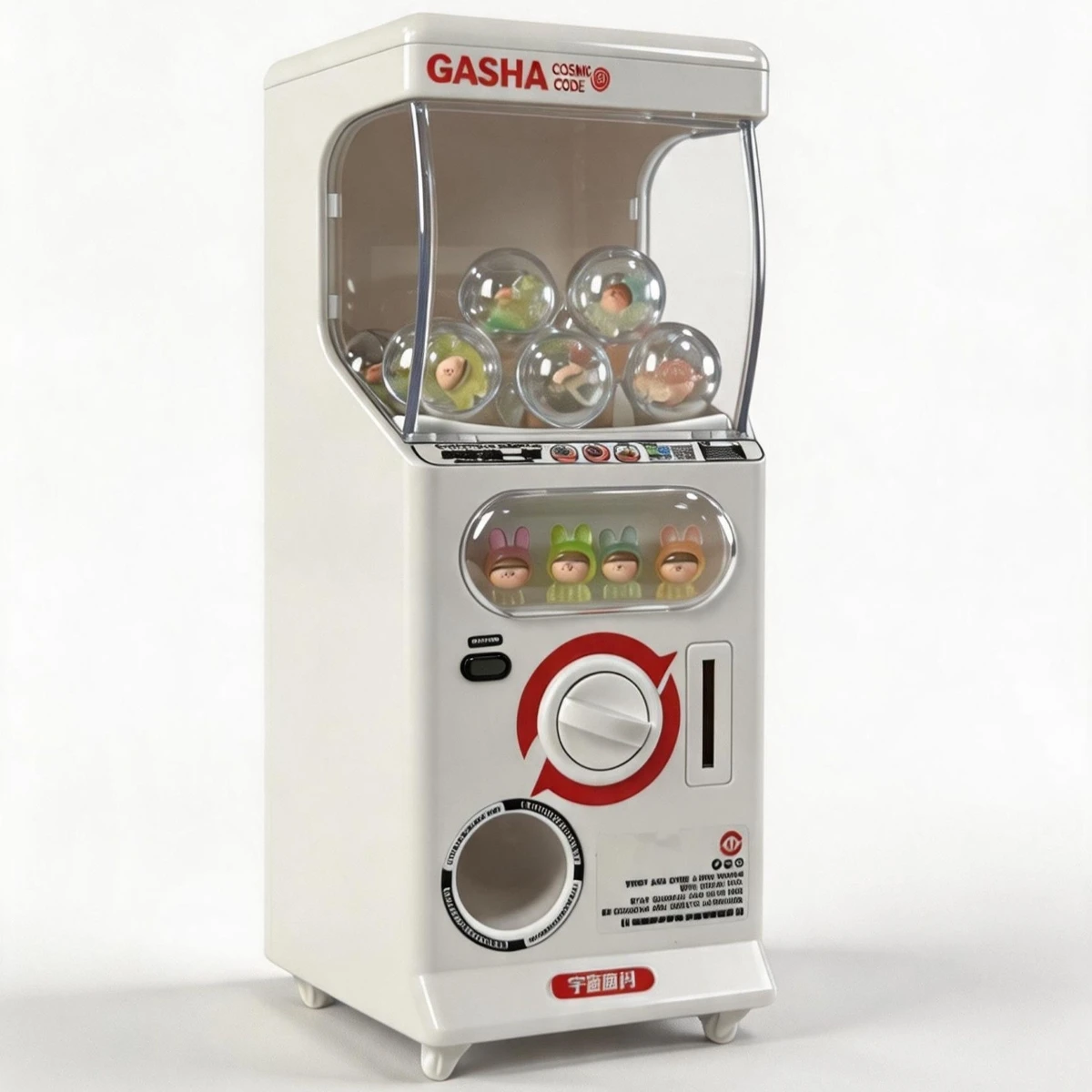 Machín Bheag Gachapon 1/6 do Úsáid Baile, Sampla Mhodhail, Cluichí Gacha i gCupáin, Uirlis Fhorlíontais do Leanaí