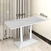 Snow mountain white-12060-white wrought-iron legs