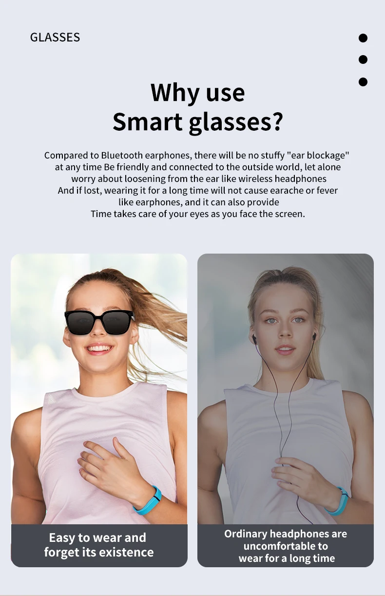 Welcome OEM Order, Factory Whole Selling Mz07 Intelligent Bt Audio Headphones Women Men Sunglasses Music Touch Control Waterproof Smart Wearable Headset Smart Glasses - Buy Music Smart Glasses fashion Sunglasses smart Wearable Headset