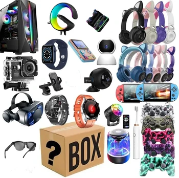 2023 Hot sales Lucky Mystery Box Blind  100% acquire High-quality Electronics Christmas Gift Random electronics products