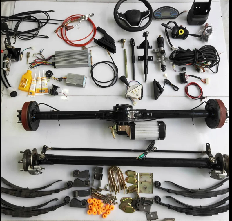 High Load 1.5t 2t 60v 72v 3000w Disc Brake Electric Car Conversion Kit