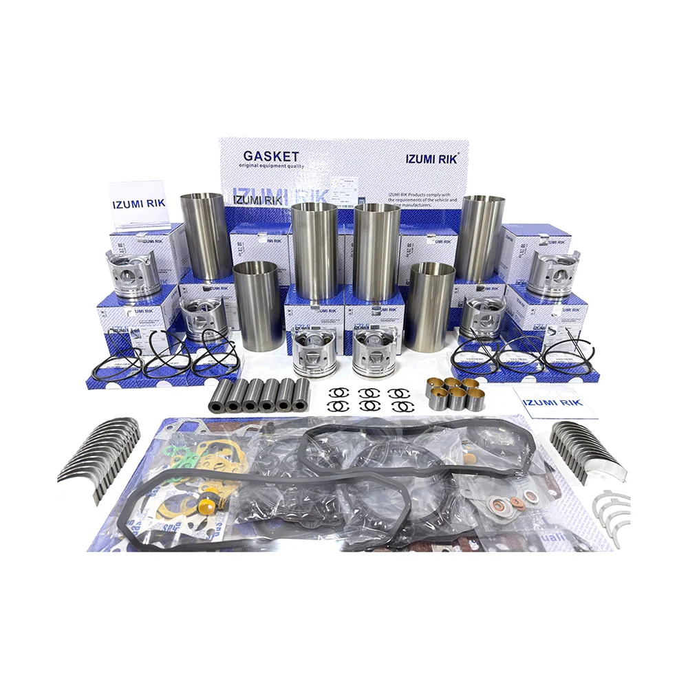 Engine Repair Kit DB6R E200B S12A2 Overhaul Rebuild Kit With Gasket Engine Bearing for Mitsubishi