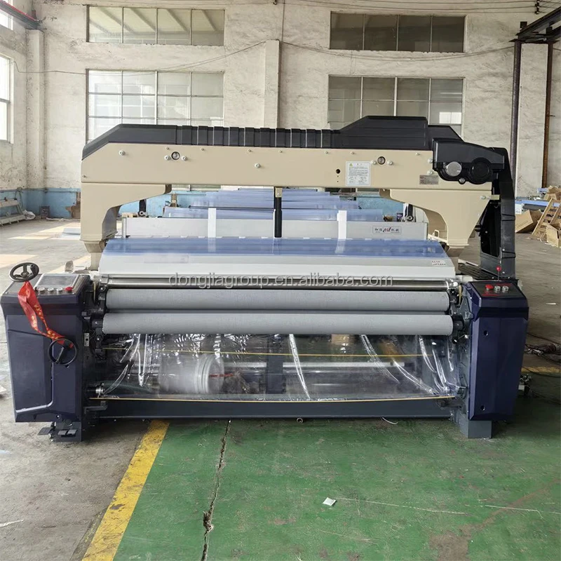 Polyester Fabric  Weaving Textile Machines  WaterJet Loom Machine with Feeder China Factory