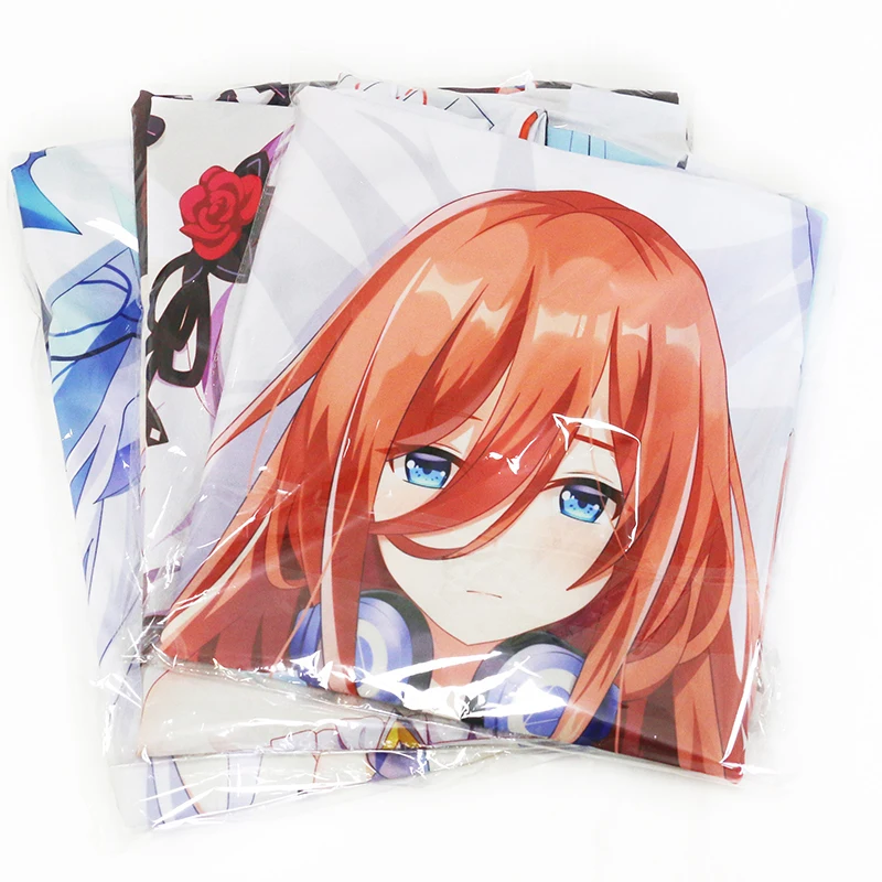 Cheap Xmas Gift Anime The Quintessential Quintuplets Nakano Miku Pillow  Cover Hugging Body Pillowcase Dakimakura Pillow Case Cover