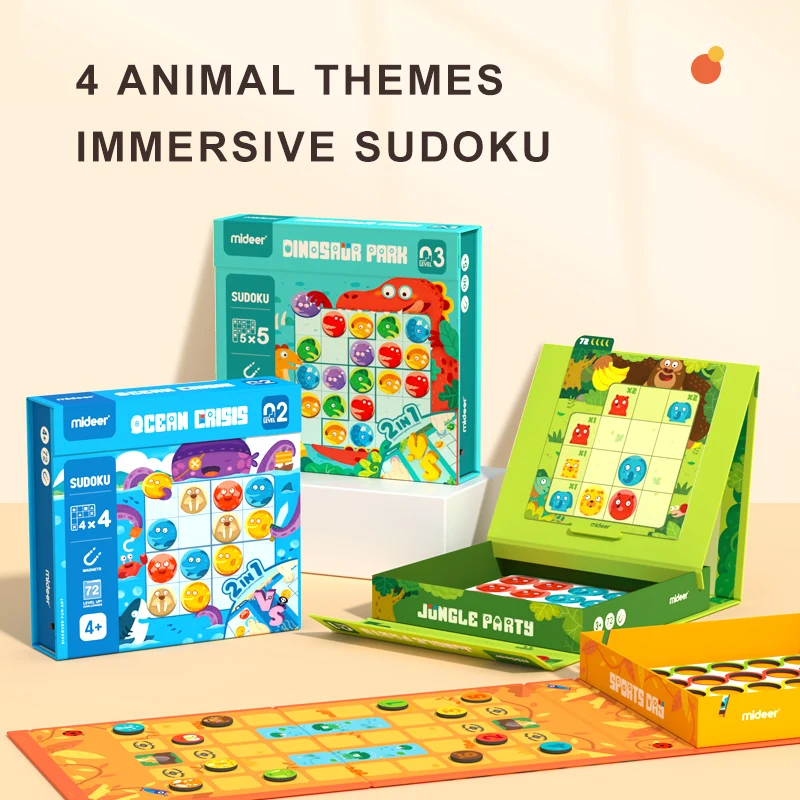 Mideer MD2121 Educational Training Develop  2 in 1 Sudoku Board Game