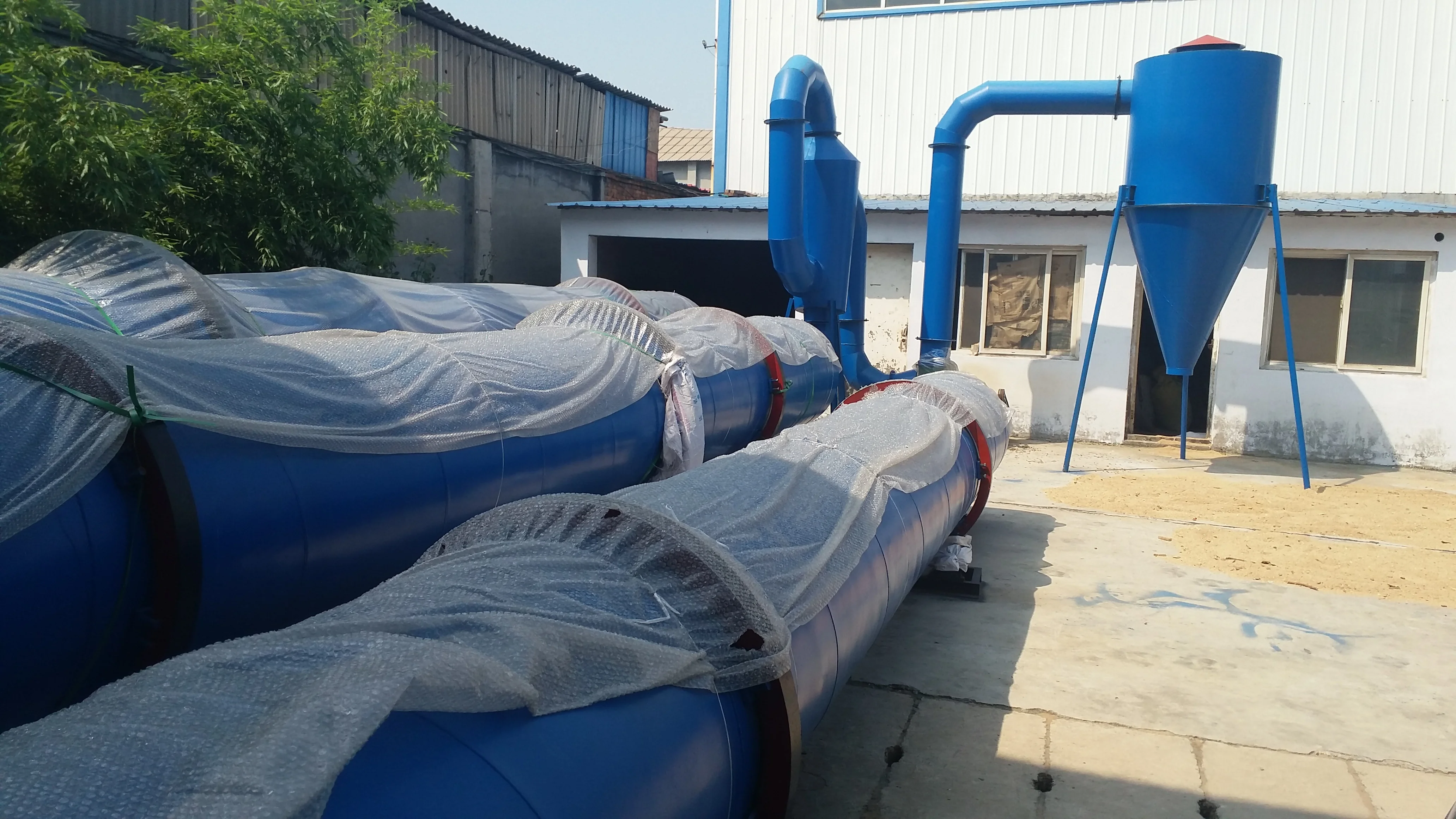 Заводская поставка, Высококачественная сушильная машина, опилки, деревянные стружки, промышленная вращающаяся барабанная сушилка