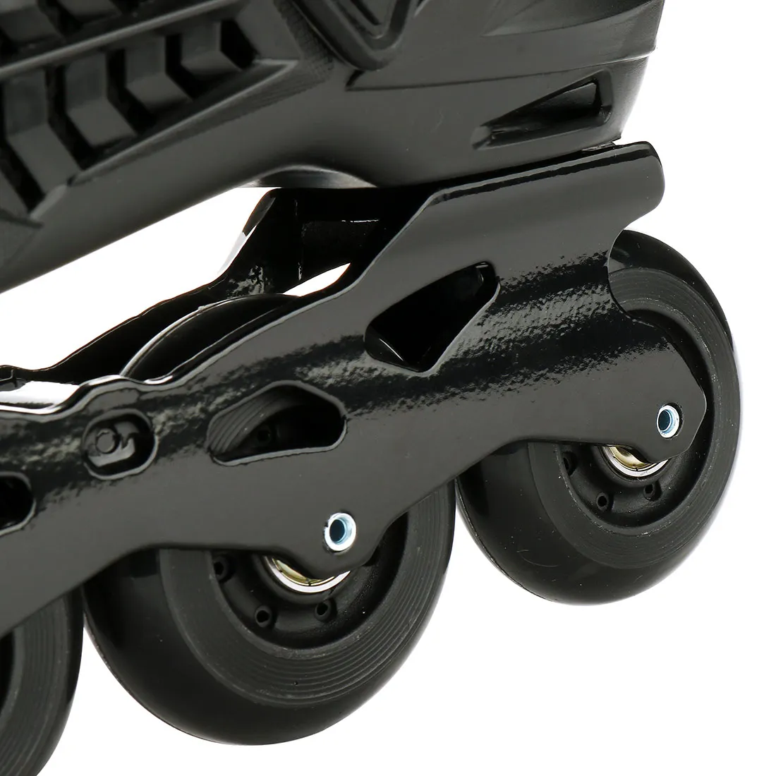 PU Leather inline skate shoes skating 4 wheel roller skates