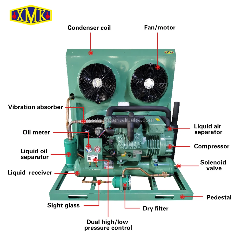 Refrigeration Heat Exchanger Spare Parts Compressor Unit Use Xmk Filter