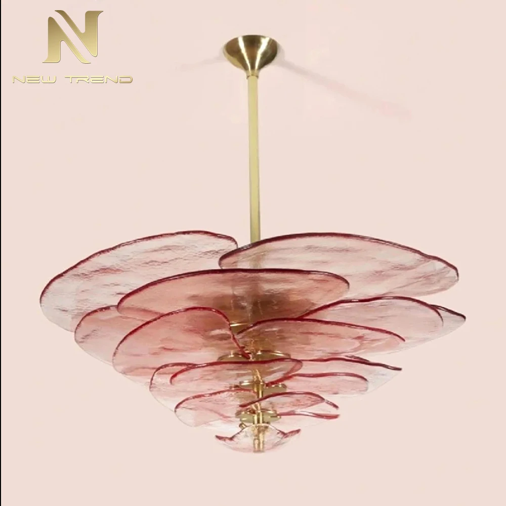 CPL-273 현대식 실내 펜던트 램프 빌라 아파트 거실 유리 LED 샹들리에 조명