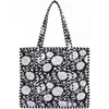 Black Floral Block Print 34