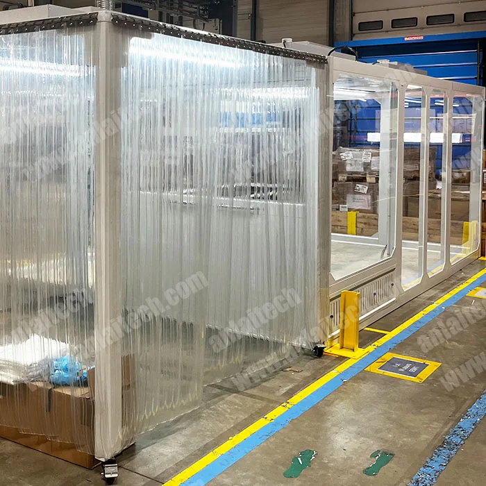 Dust Free Modular Cleanroom Laminar Flow Capsule Clean Room Booth