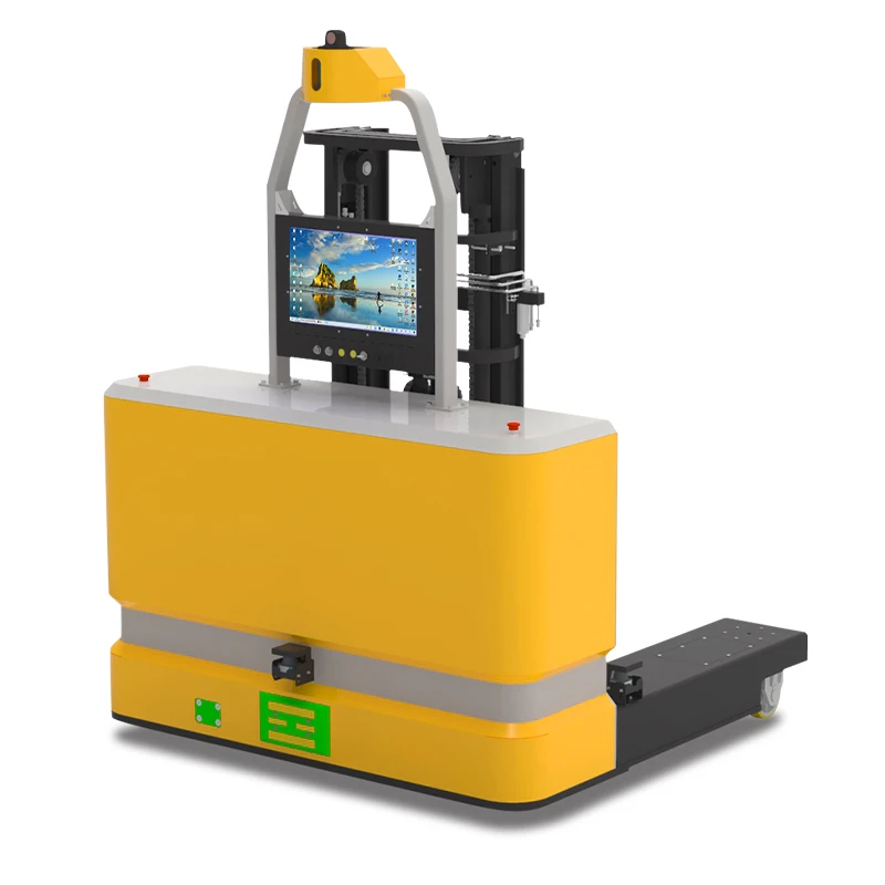 AGV Robot for Pallet Warehouse Battery Mobile Pallet Jack Transfer Trolley Automatic Pallet Truck Stacker Forklift