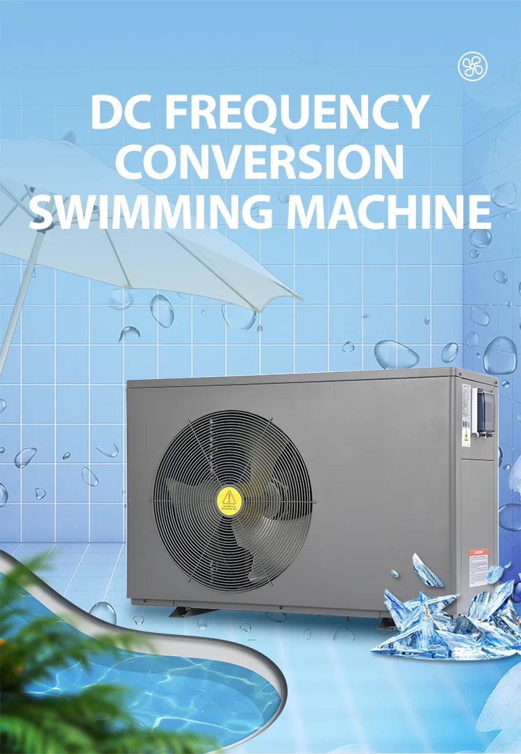 R32 100m3 Inverter Swimming Pool Heating Pump Pool Heater Evi Heat Cool