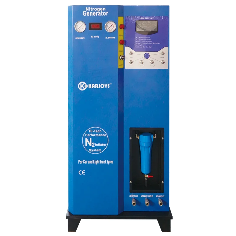 Fully Automatic Tire Nitrogen Inflator With Large LED Screen 220V Portable Tire Inflator for Car and Light Truck Tyres