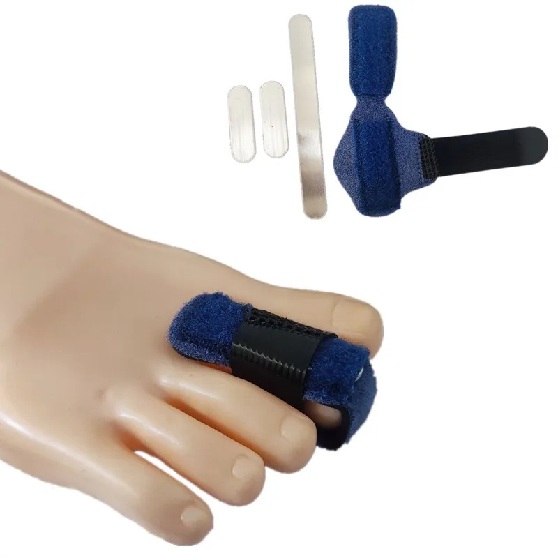 Hammer Toe Splint Immobilizer Hand Support Ring Reusable Index Broken Stabilizer Metal Finger Splints Protector