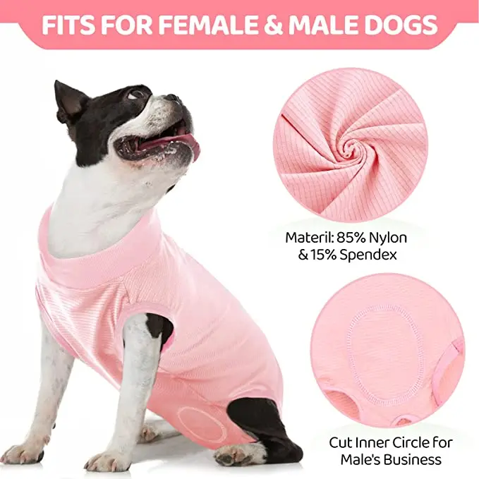 Dog Recovery Suit Cooling Surgical Recovery Shirt After Surgery Female