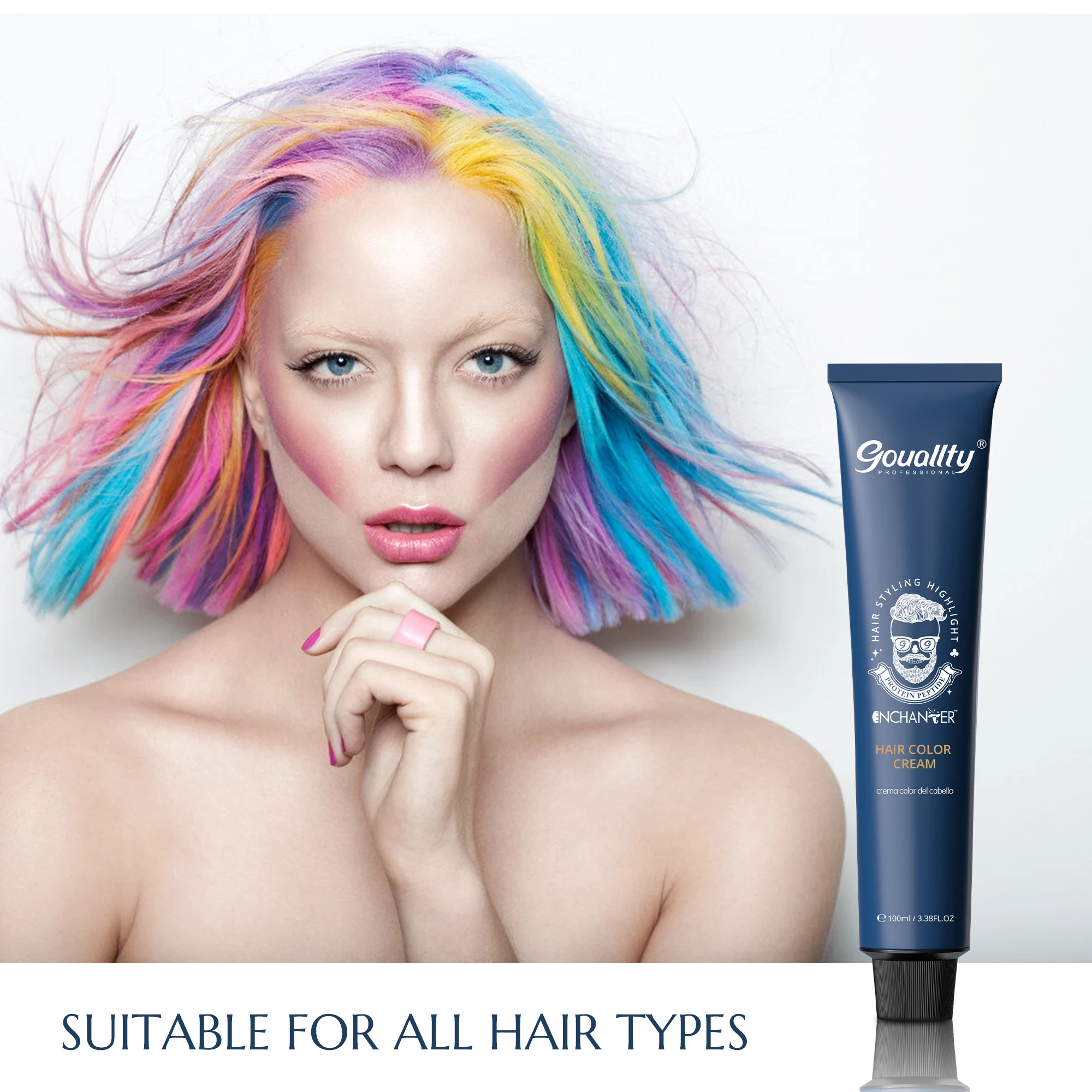 Professional Hair Color Manufacturers Natural Permanent Platinum Blonde