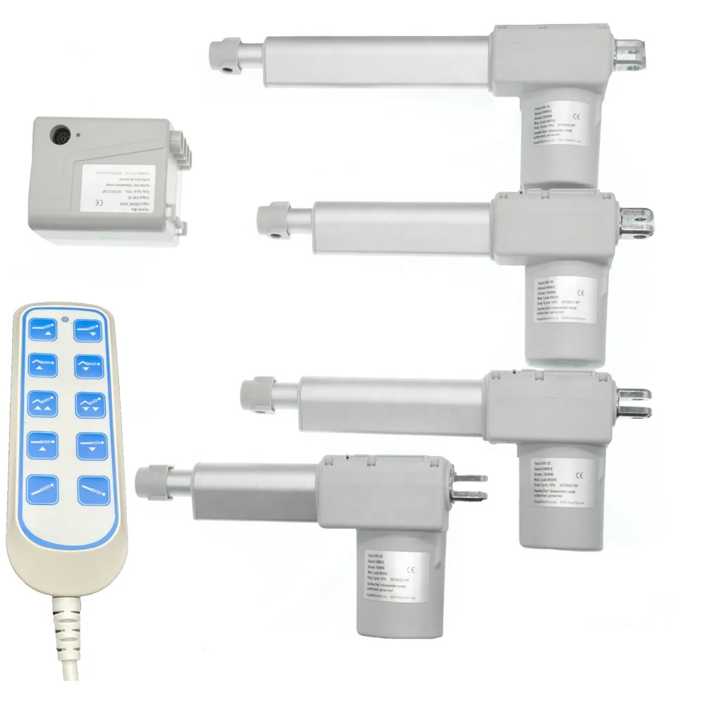 Wholesale 6000n 24vdc Electric Motor Control Bed Electric Beauty Bed 4