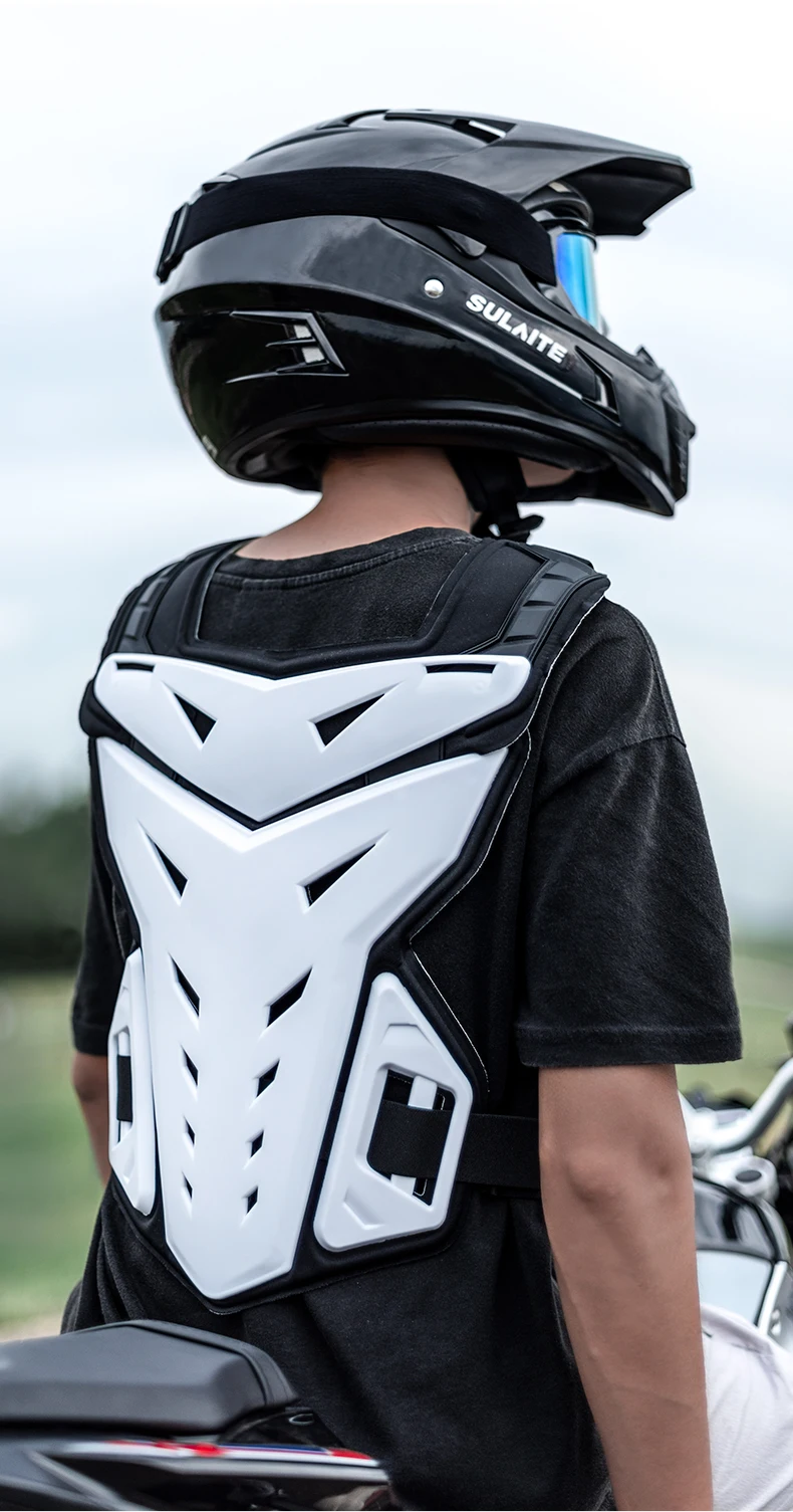Sulaite Hard Shell Shock Resistant Armor Vest Motorcycle Vest Armor