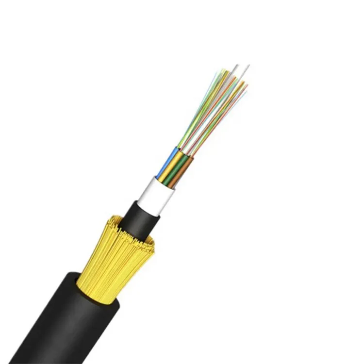 Outdoor Aerial  ADSS Optic Cable FRP 24 Cores Optical Fiber Cable  Self Supporting Optical Fiber Cable ADSS