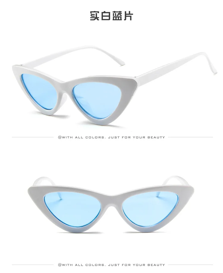 Gafas de sol retro ojo de gato con montura pequeña, gafas de sol a la moda para hombre y mujer, venta al por mayor, tonos Vintage, tendencia 2024