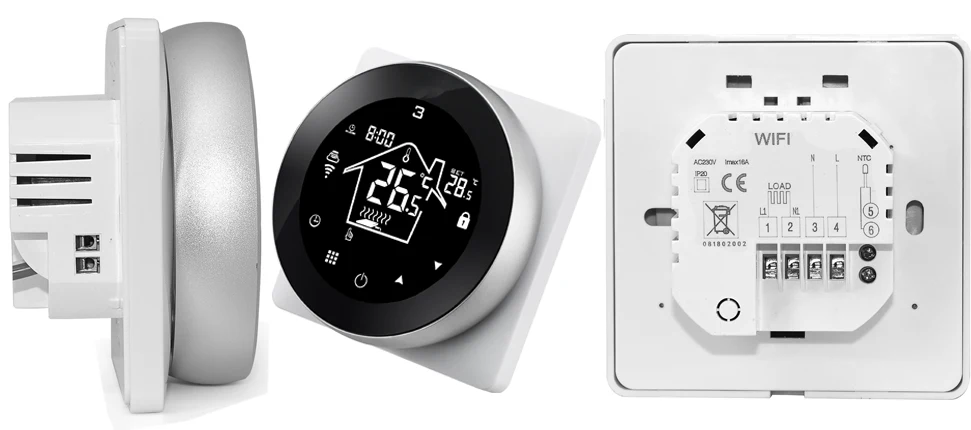 Hone Products Smart Home WiFi Thermostat Heating Control System for Gas Boiler and Water Floor Heating with Tuya Technology