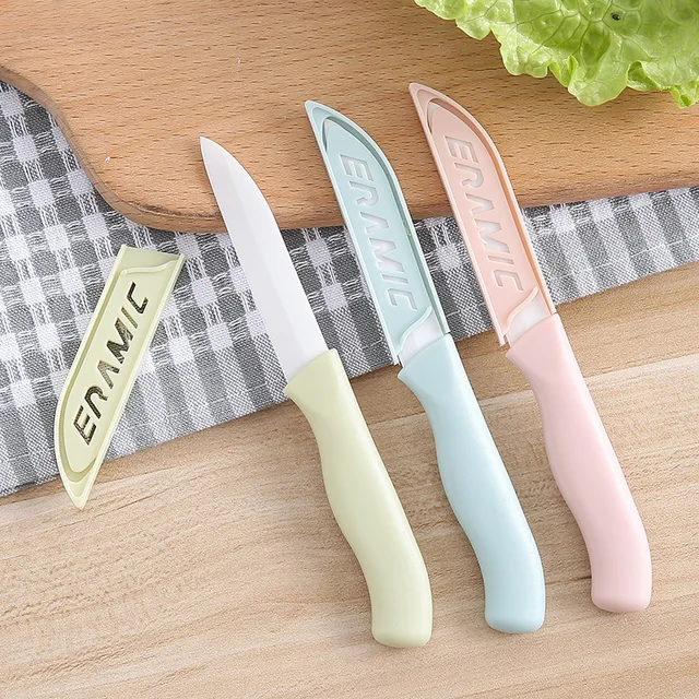 OEM Customizable 3 Inch Ceramic Fruit & Household Peeler Knife Small Outdoor & Gift Knife DIY Grade Customizable
