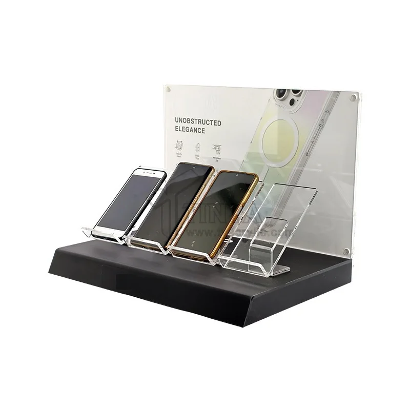 Пользовательские настольные аксессуары стол совместим со всеми 4-10 дюймовыми телефонами акриловый держатель сотового телефона/стенд дисплей