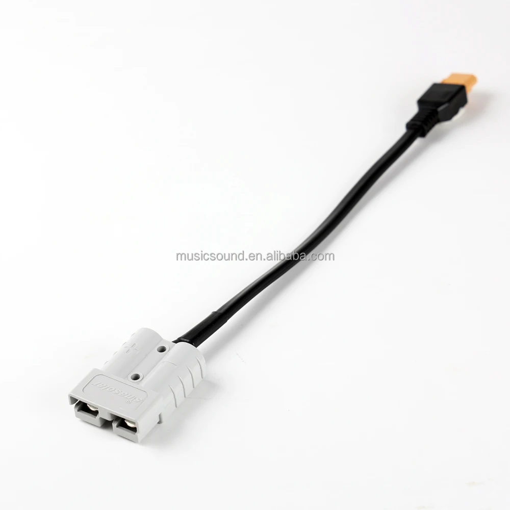 Heatshrinkable Tubing 2.5 Square Copper 50a Anderson To Xt60 Female