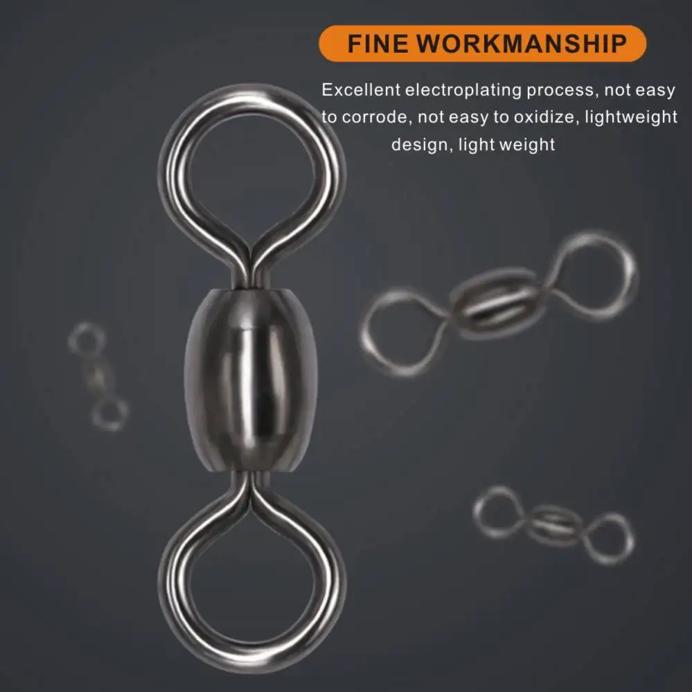 3/0 Line Connector Crane Swivel Saltwater Bulk Stainless Steel Fishing Swivels For Fishing