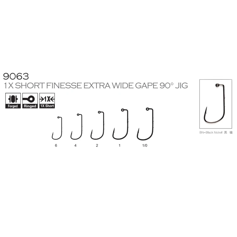 BKK Different models aberdeen jig hook