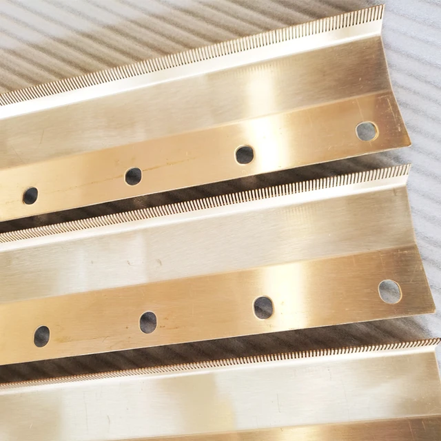 Custom Made for Fuji CNC Machined Copper Ramen Noodle Scraper Comb for Buldak Ramen Noodle Maker 5