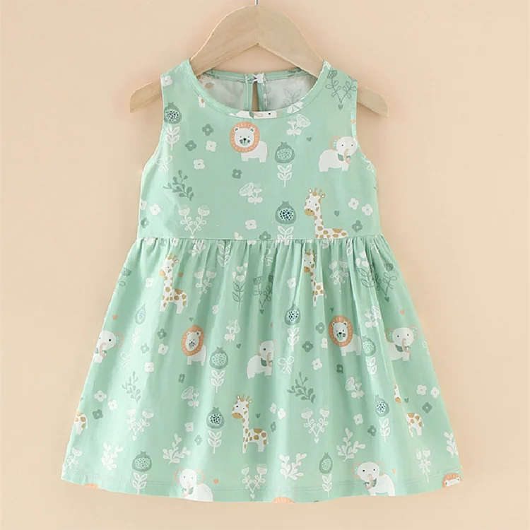 Vestido De Algodón Con Estampado Kawaii Para Niñas Pequeñas,Ropa Infantil  Para Todos Los Días - Buy Bebé Vestido De Las Niñas,Rosa Chica Dulce  Vestido,Bebé Niña Vestido Product on 