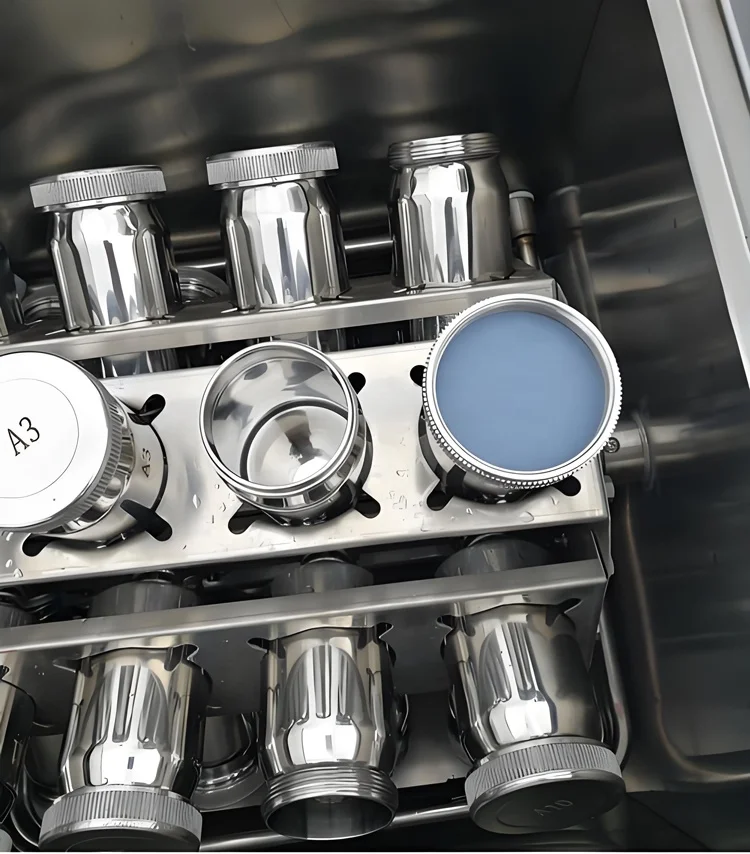 Textile Laboratory Rotary IR Small Sample Dyeing Machine